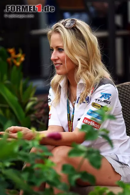 Foto zur News: Jennifer Becks, Freundin von Adrian Sutil (Sauber)