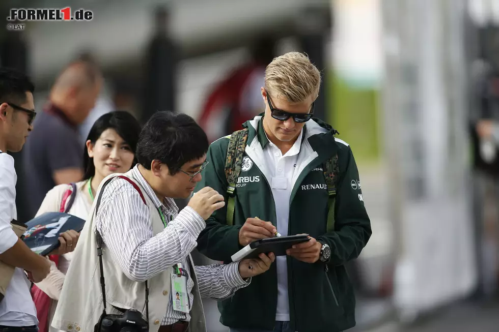 Foto zur News: Marcus Ericsson (Caterham)