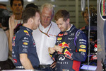 Foto zur News: Sebastian Vettel (Red Bull) und Christian Horner