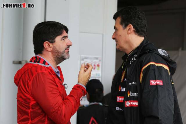 Foto zur News: Alonso-Manager Garcia Abad und Lotus-Mann Gastaldi haben Gesprächsbedarf