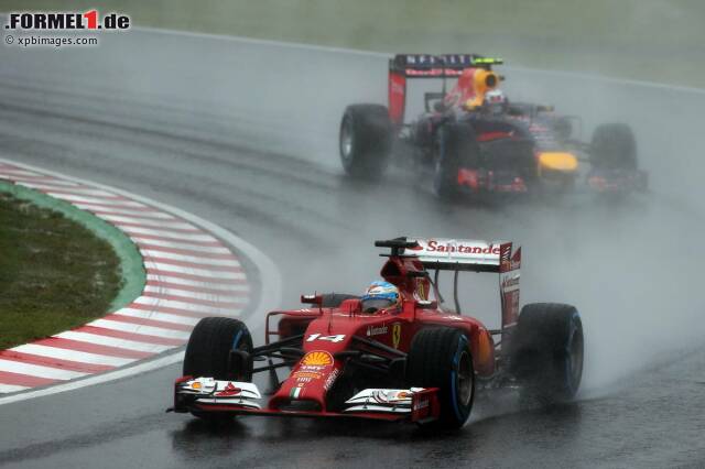 Foto zur News: Ferrari ging im Regen von Suzuka baden: Erste Nullnummer seit mehr als vier Jahren