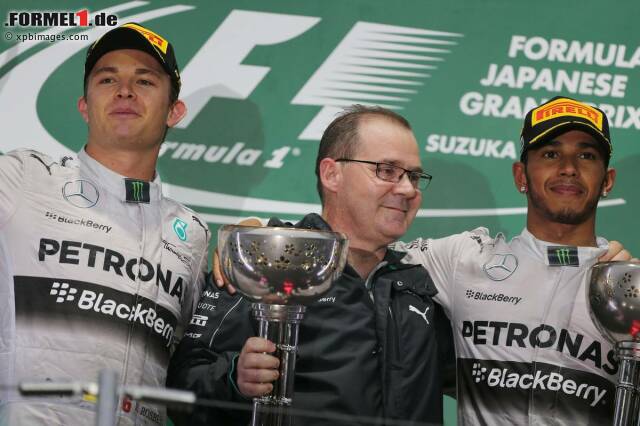 Foto zur News: Erneuter Doppelerfolg: Lewis Hamilton gewinnt vor Nico Rosberg