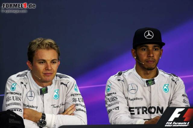 Foto zur News: Nico Rosberg und Lewis Hamilton hatten die Saison 2014 schon lange im Kopf