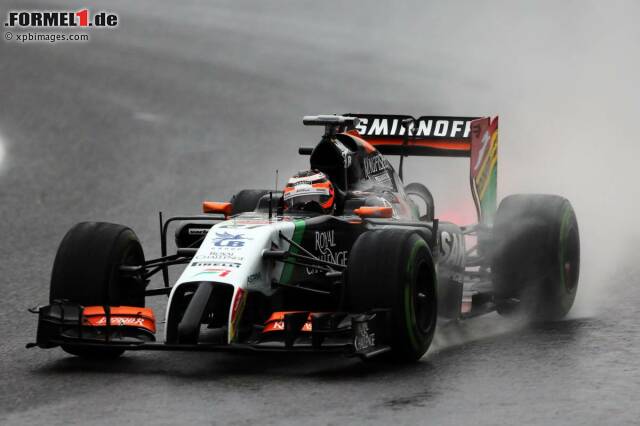 Foto zur News: Nico Hülkenberg schnitt erstmals seit Hockenheim besser ab als Sergio Perez