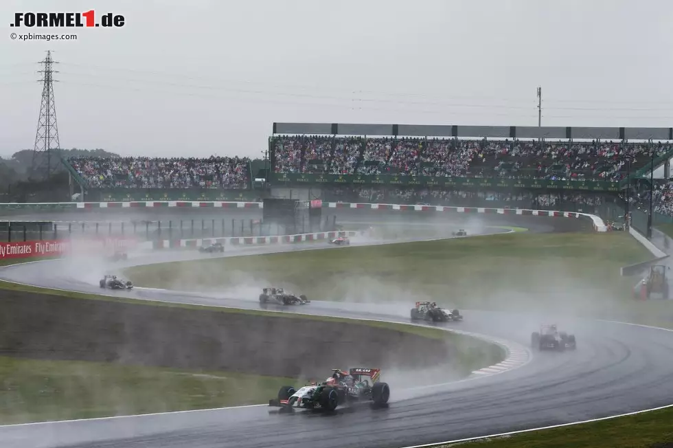 Foto zur News: Sergio Perez (Force India)