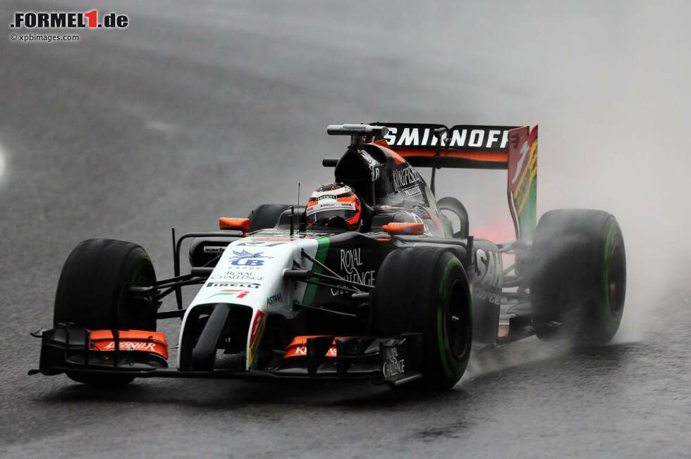 Foto zur News: Nico Hülkenberg schnitt erstmals seit Hockenheim besser ab als Sergio Perez