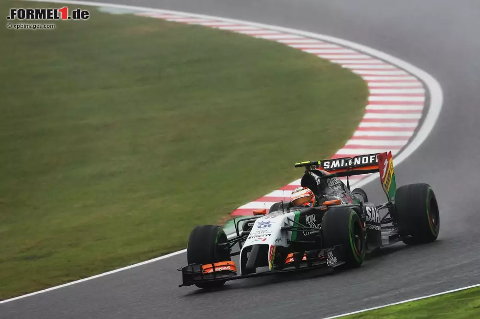 Foto zur News: Sergio Perez (Force India)