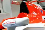 Foto zur News: Das Auto von Jules Bianchi (Marussia) wird das Wochenende über in der Box bleiben