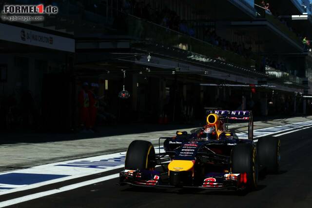 Foto zur News: Sebastian Vettel war weder auf den Geraden noch in den Kurven schnell