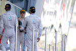 Foto zur News: Nico Rosberg (Mercedes), Lewis Hamilton (Mercedes) und Valtteri Bottas (Williams)