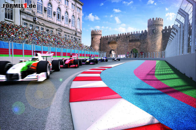 Foto zur News: Am 19. Juni 2016 wird auf dem Baku City Circuit der Grand Prix von Europa gefahren, die Vorfreude ist riesig: Eine nur sieben Meter breite Engstelle verspricht jetzt schon, ein Klassiker des Formel-1-Kalenders zu werden.