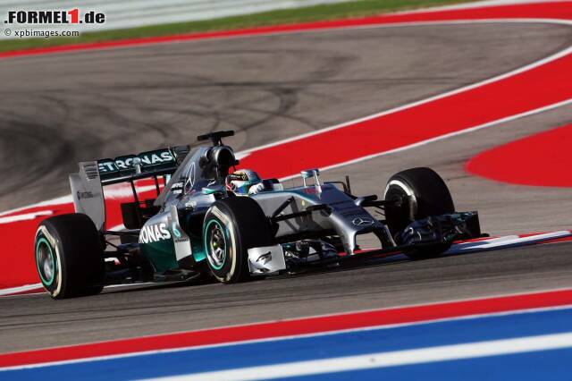 Foto zur News: Lewis Hamilton war auch am Nachmittag in Austin der Schnellste