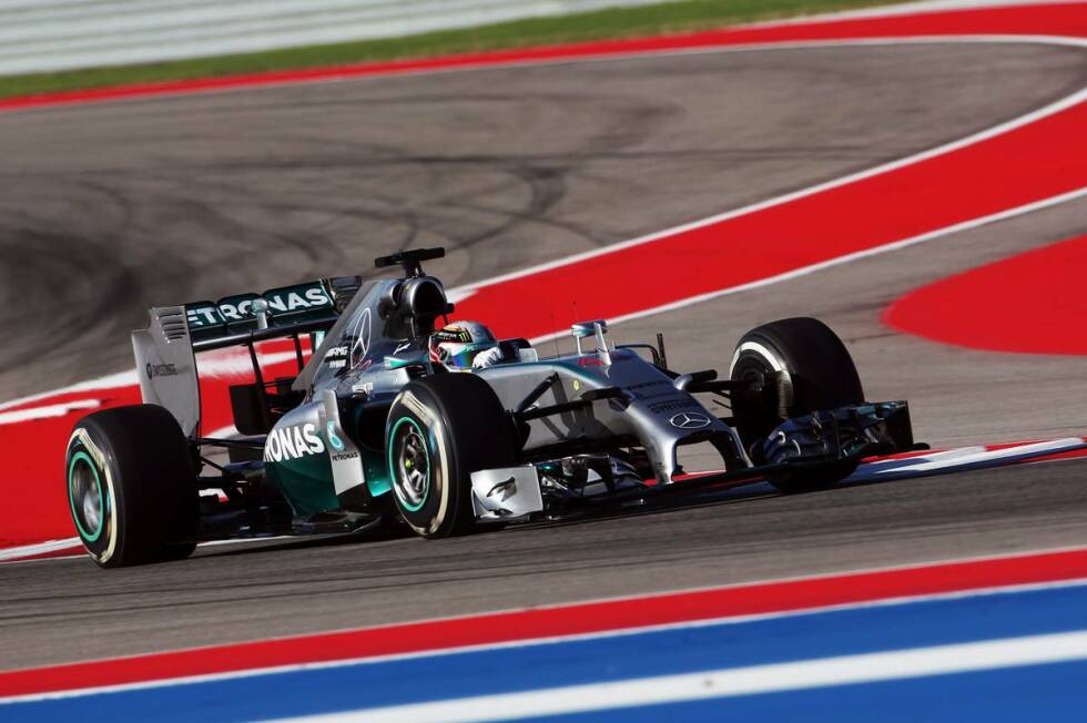 Foto zur News: Lewis Hamilton war auch am Nachmittag in Austin der Schnellste