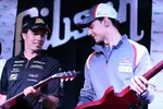 Foto zur News: Sergio Perez (Force India) und Esteban Gutierrez (Sauber)