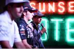 Foto zur News: Felipe Massa (Williams), Sergio Perez (Force India) und Esteban Gutierrez (Sauber)