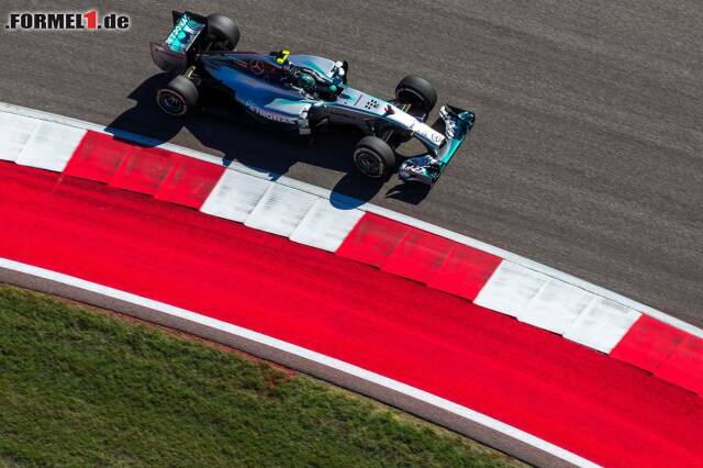 Foto zur News: Nico Rosberg raste in Austin zur Pole-Position