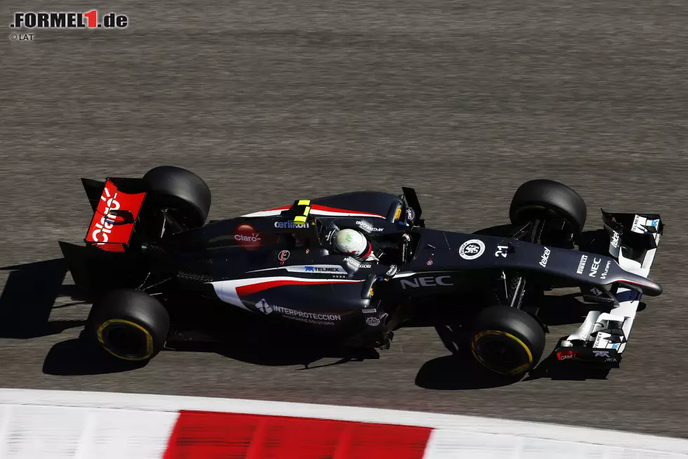 Foto zur News: Esteban Gutierrez (Sauber)