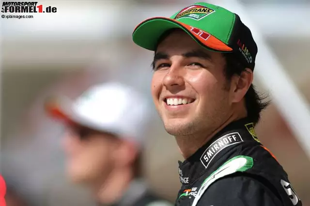 Sergio Perez (Force India) Foto zur News: Sergio Perez (Force India)