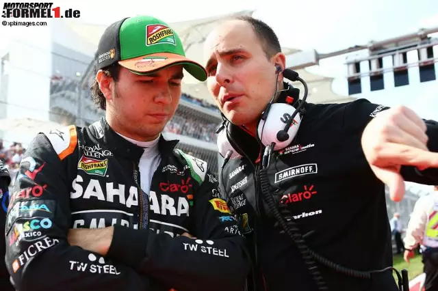 Sergio Perez (Force India) Foto zur News: Sergio Perez (Force India)
