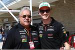 Foto zur News: Vijay Mallya und Nico Hülkenberg (Force India)