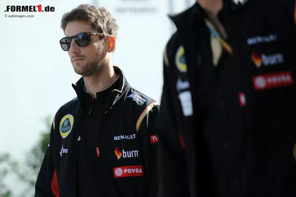 Foto zur News: Romain Grosjean (Lotus)