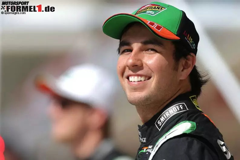 Foto zur News: Sergio Perez (Force India)