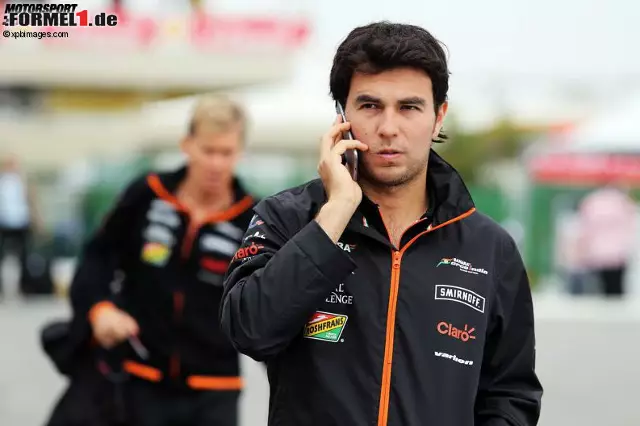 Sergio Perez (Force India) Foto zur News: Sergio Perez (Force India)