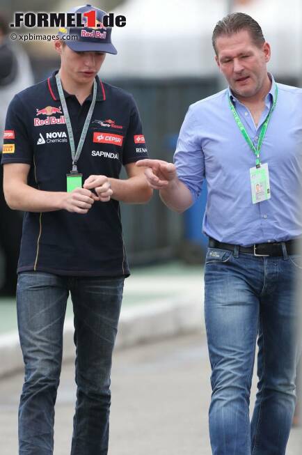 Foto zur News: Max und Jos Verstappen (Toro Rosso)