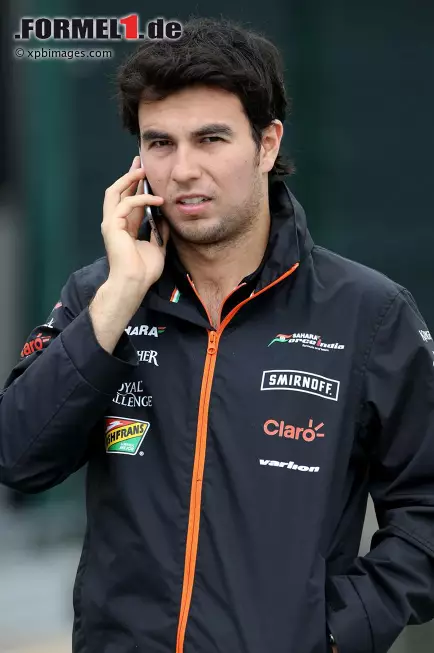 Foto zur News: Sergio Perez (Force India)