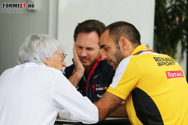 Foto zur News: Ecclestone und Horner in Not? Abiteboul droht mit dem Formel-1-Ausstieg