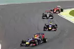 Gallerie: Sebastian Vettel (Red Bull), Daniel Ricciardo (Red Bull), Esteban Gutierrez (Sauber) und Kimi Räikkönen (Ferrari)