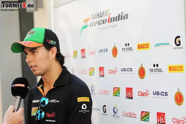 Foto zur News: Sergio Perez (Force India)