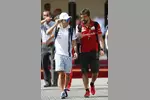 Foto zur News: Felipe Massa (Williams) und Fernando Alonso (Ferrari)