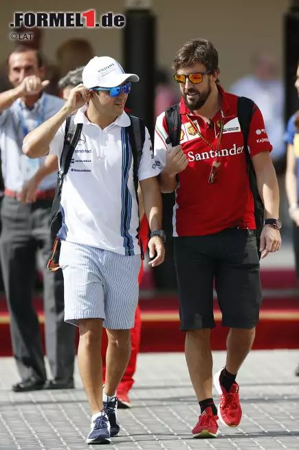 Foto zur News: Felipe Massa (Williams) und Fernando Alonso (Ferrari)