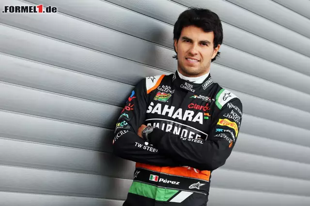 Foto zur News: Sergio Perez trägt auch in den kommenden Jahren die Force-India-Farben