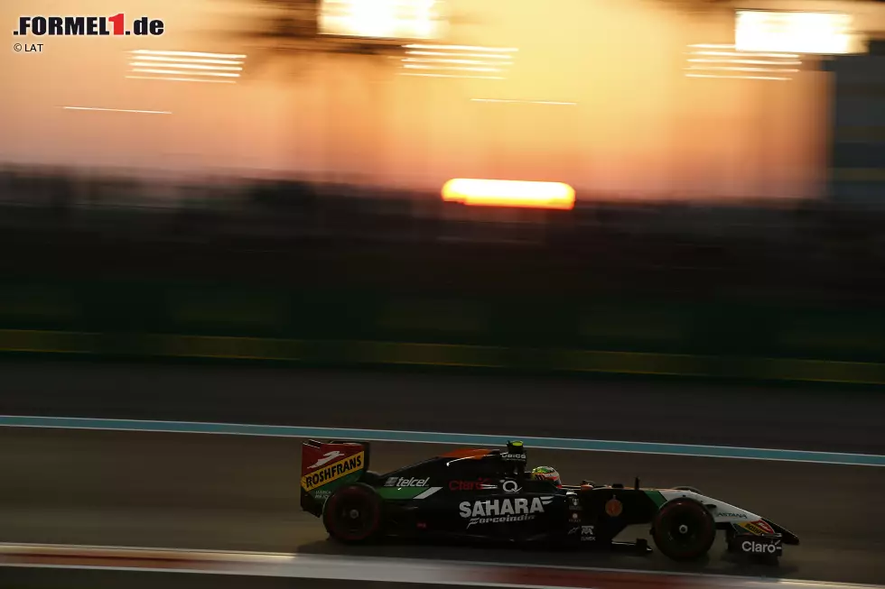 Foto zur News: Sergio Perez (Force India)