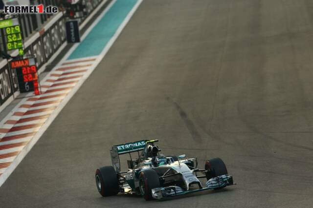 Foto zur News: Nico Rosberg konnte nur im ersten Stint die volle Leistung des Mercedes nutzen