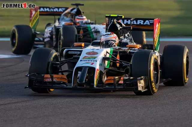 Foto zur News: Sergio Perez und Nico Hülkenberg landeten in Rennen und WM in den Top 10