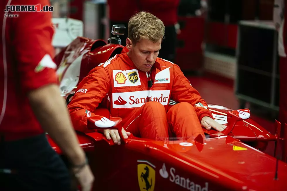 Foto zur News: Sebastian Vettel (Ferrari)