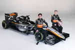 Foto zur News: Sergio Perez und Nico Hülkenberg