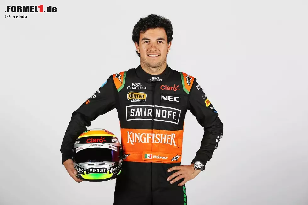 Foto zur News: Sergio Perez (Force India)