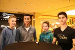 Foto zur News: Pascal Wehrlein (Mercedes) und das österreichische Nachwuchstalent Thomas Preining