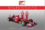 Foto zur News: Kimi Räikkönen und Sebastian Vettel (Ferrari)