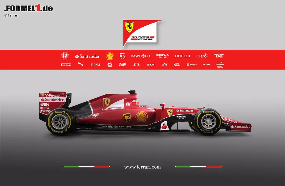 Foto zur News: Ferrari SF15-T