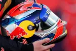 Foto zur News: Helm von Max Verstappen (Toro Rosso)