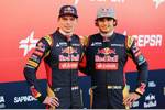 Foto zur News: Max Verstappen und und Carlos Sainz jun. (Toro Rosso)