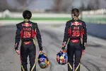 Foto zur News: Carlos Sainz jun. und Max Verstappen (Toro Rosso)