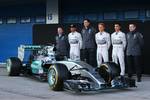 Foto zur News: Präsentation des Mercedes F1 W06 Hybrid