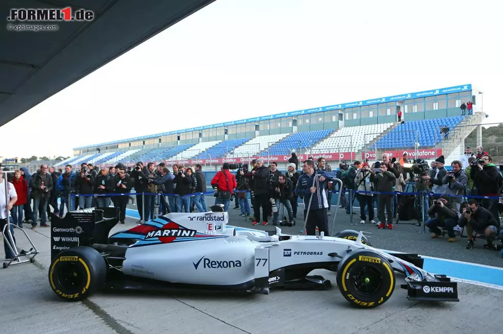 Foto zur News: Präsentation des Williams FW37