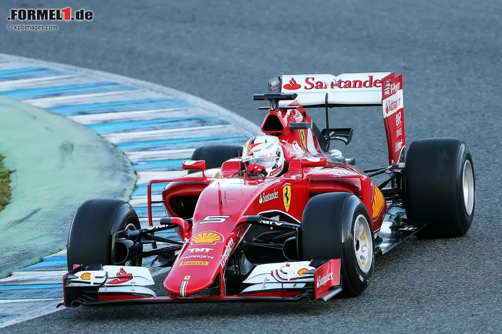 Foto zur News: Sebastian Vettel (Ferrari)